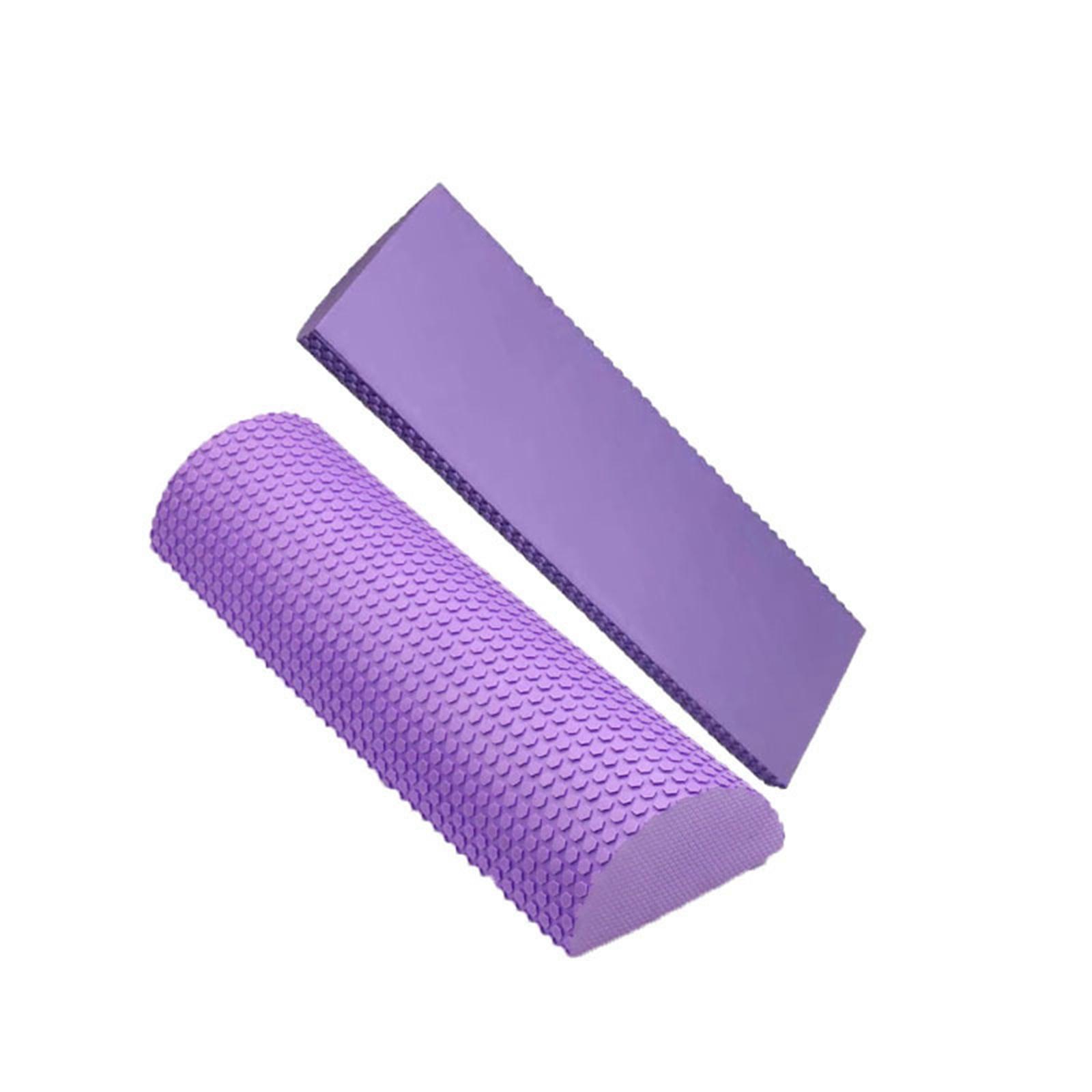 2pcs Foam Roller Balance Half Round Yoga Pilates Fitness Yoga
