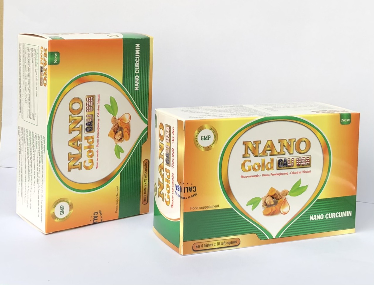 Nano Gold Calusa - Nghệ Hộp 60 viên
