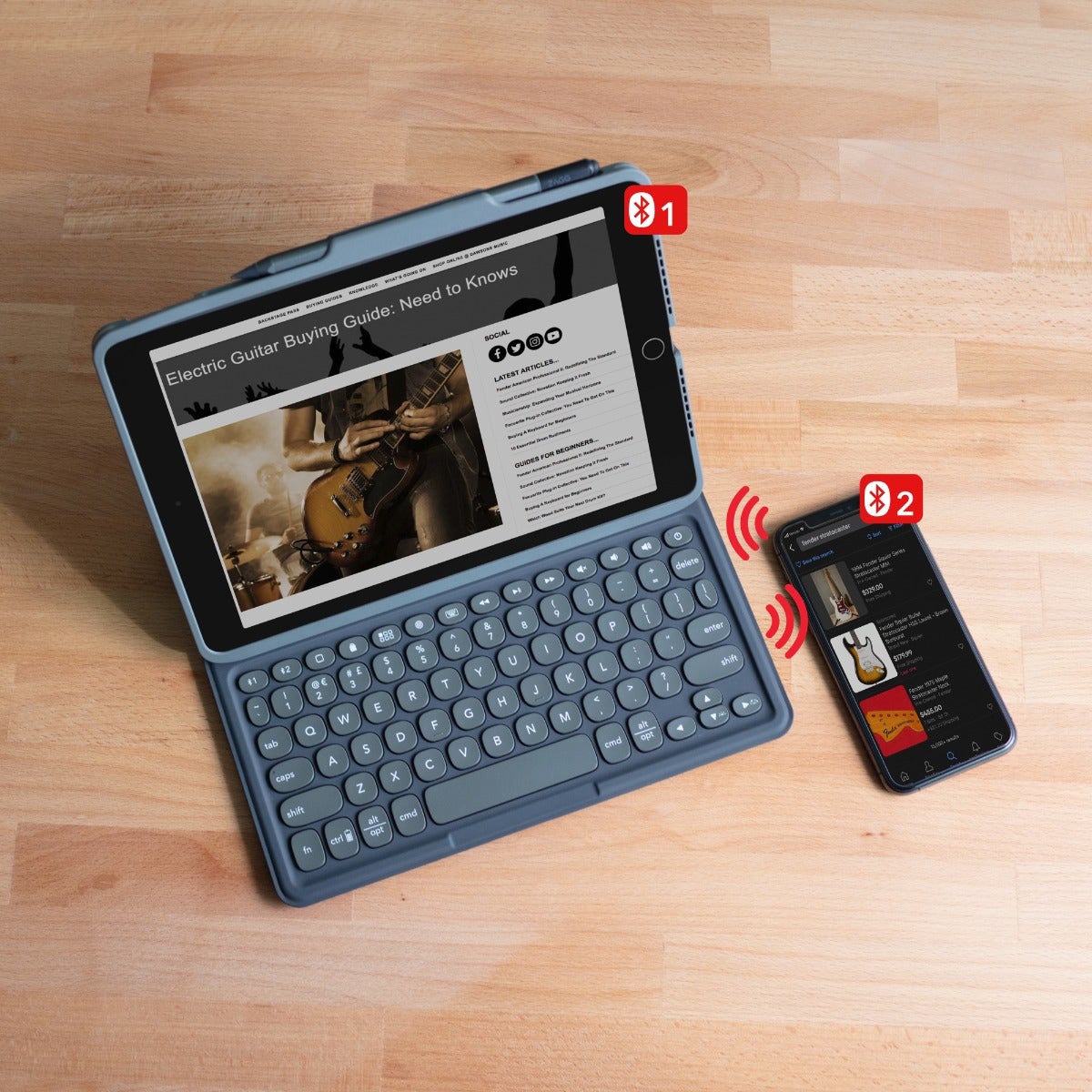 Ốp lưng kèm bàn phím ZAGG Pro Keys dành cho iPad 10.9 inch Gen 10, bảo hành 12 tháng 1 đổi 1 - Hàng chính hãng