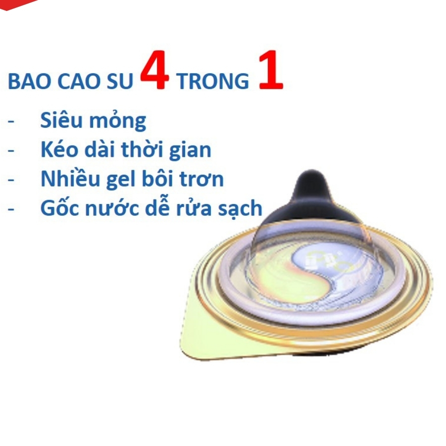 Bao cao su olo 001mm Ice and Fire Lasting siêu mỏng nóng lạnh kéo dài thời gian Xami Store chuyên hàng chính hãng