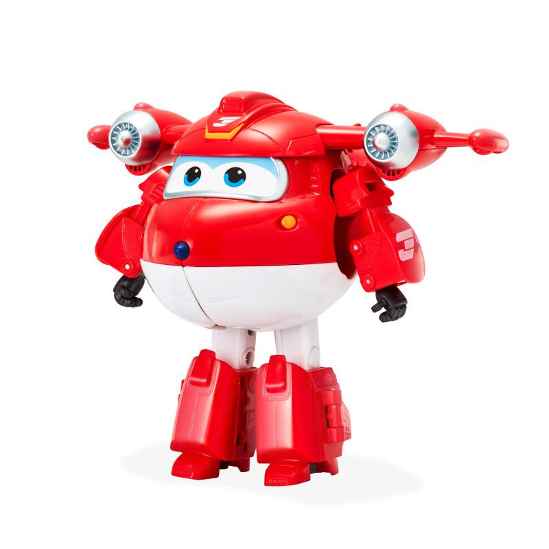 Đồ Chơi SUPERWINGS Robot Biến Hình Cỡ Lớn Jett Và Thú Cưng Siêu Cấp Jett YW750421