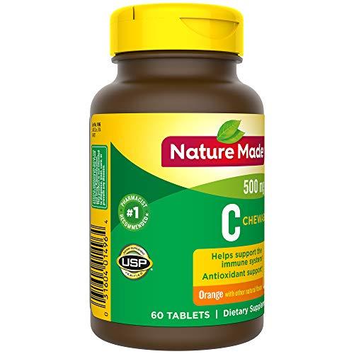 Viên Nhai Nature Made Bổ Sung Vitamin C 500mg