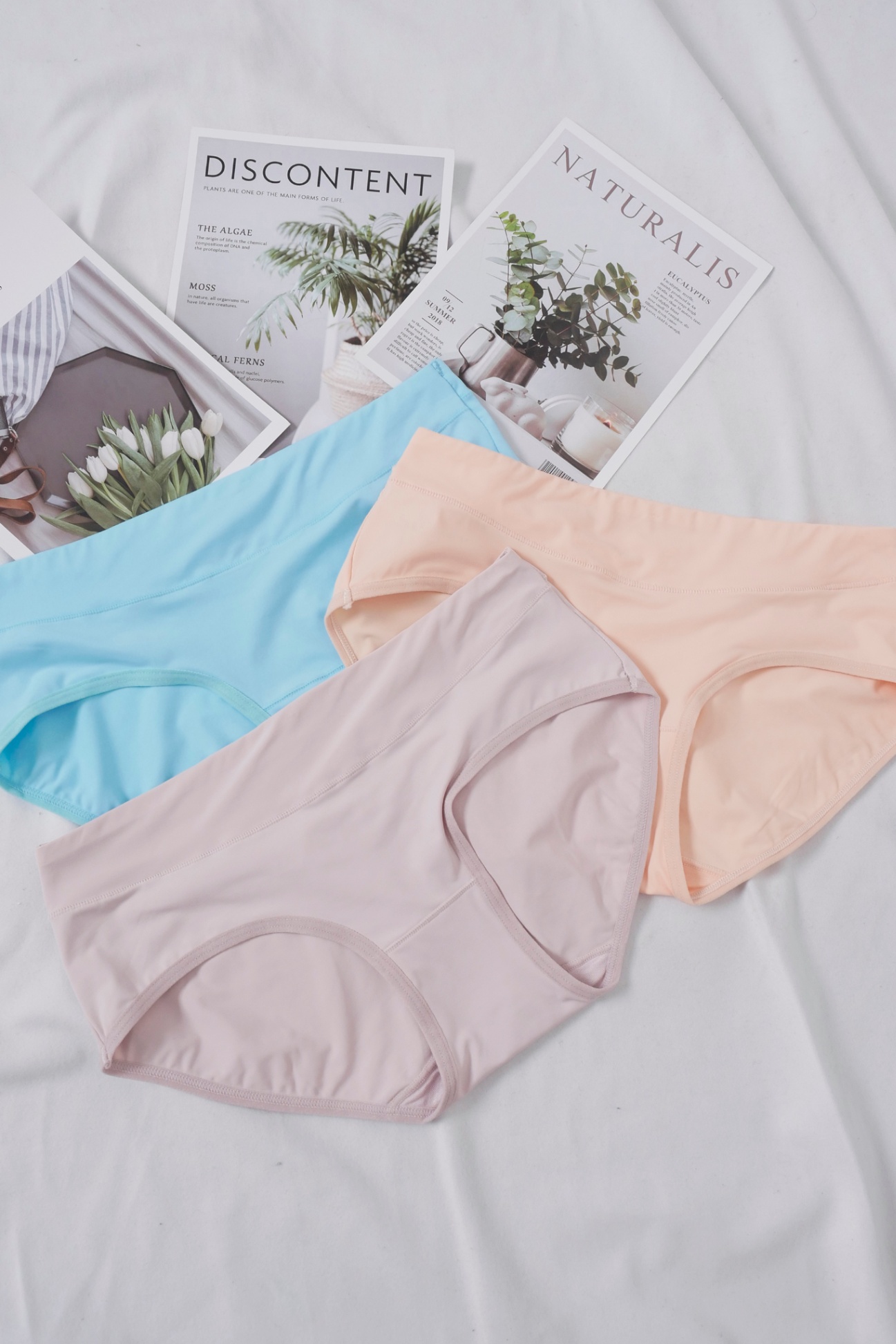 Combo 5 Quần Lót Nữ Thun Lạnh Trơn Voronin N9004, N9005 – Mát Lạnh, Êm Ái, Thoáng Khí