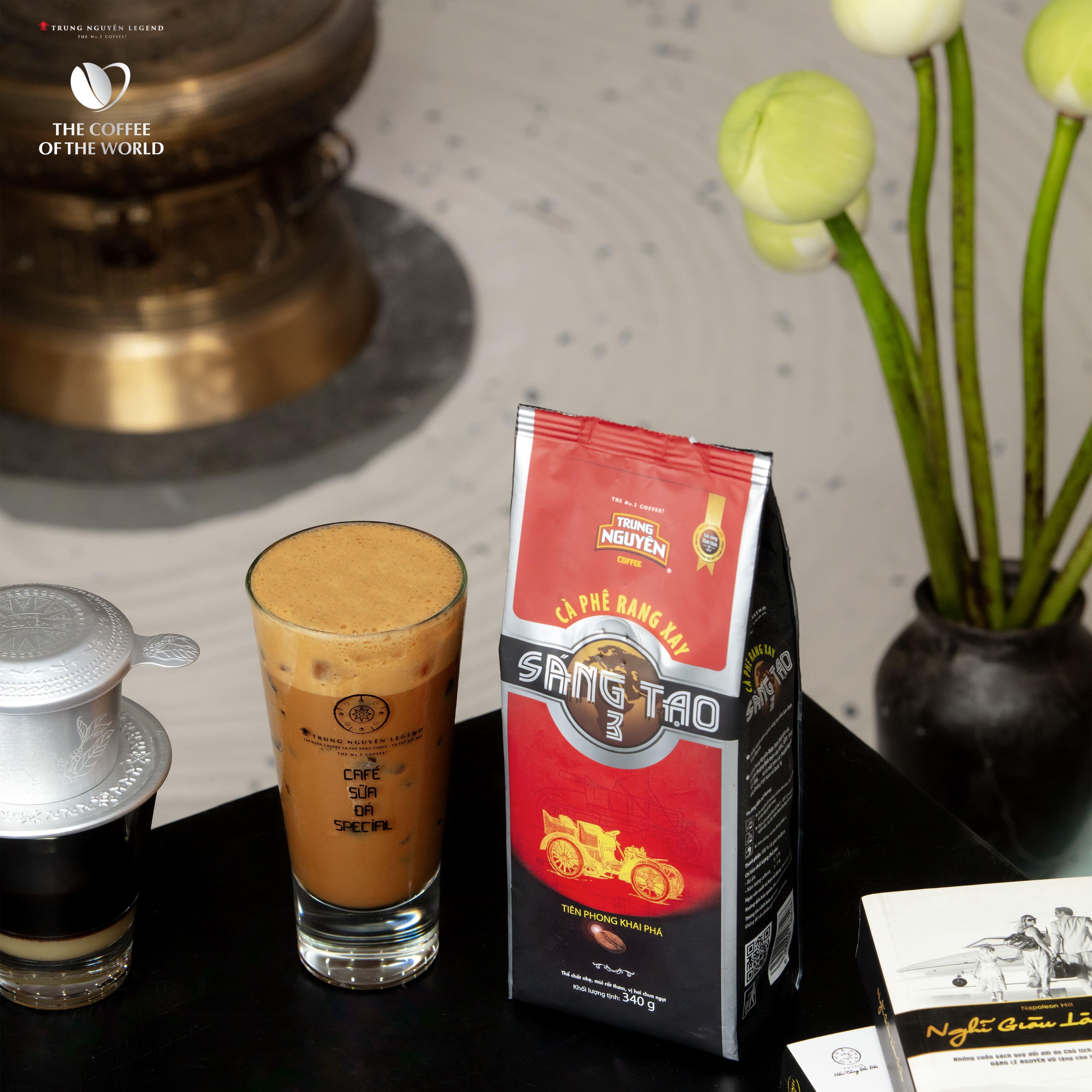 Trung Nguyên Legend - Cà phê rang xay Sáng tạo 3 - Bịch 340gr