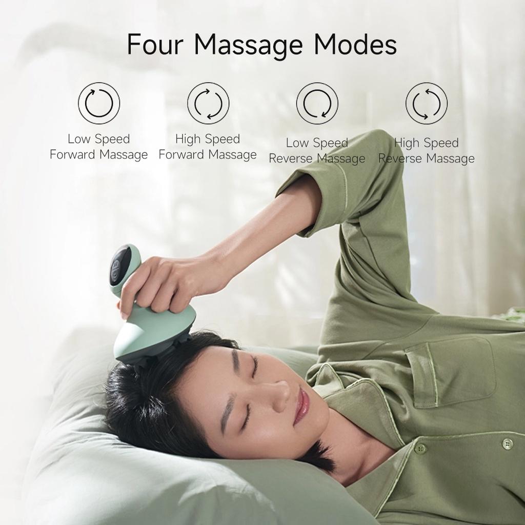 Máy Mát Xa Đầu Thông Minh 28 Mẫu Massage Làm Sạch Sâu Và Giảm Căng Thẳng