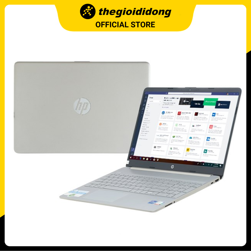 Laptop HP 15s fq2556TU i7 1165G7/8GB/512GB/15.6&quot;F/Win11/(46M24PA)/Vàng - Hàng chính hãng