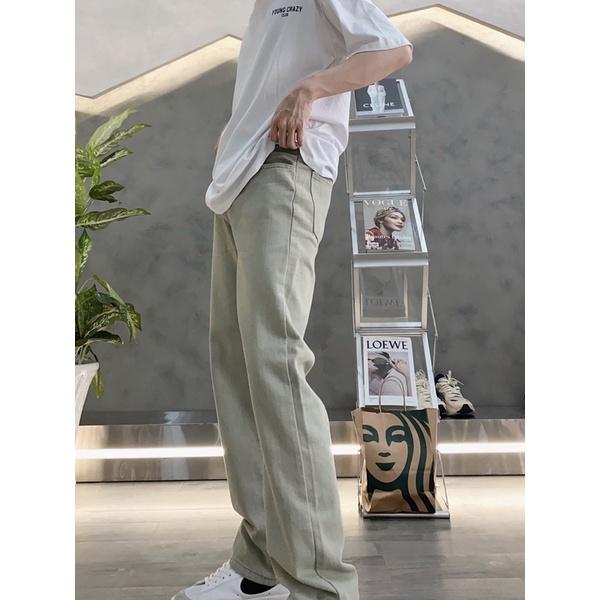 Baggy jeans nam quần jeans nhiều màu dễ phối đồ