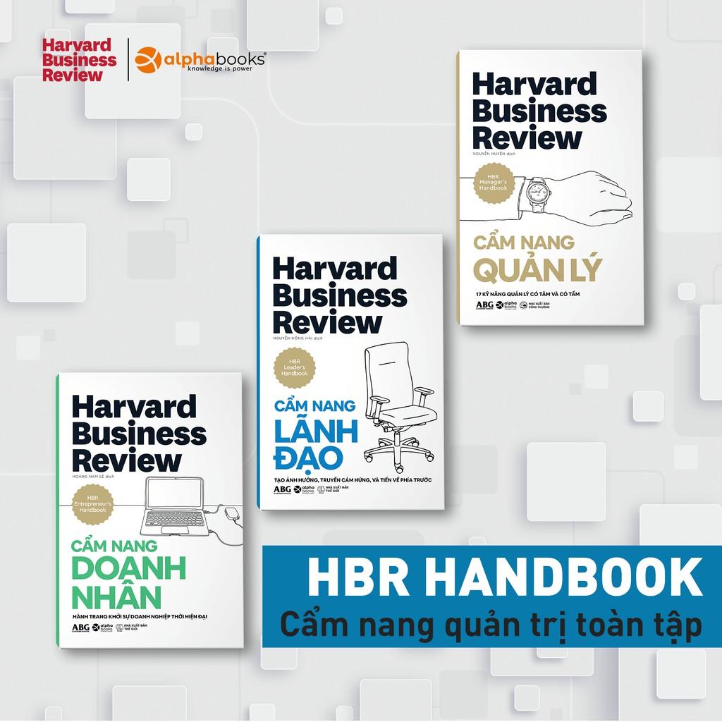 Bộ HBR HandBook - Cẩm Nang Quản Trị Toàn Tập Từ Harvard - Bản Quyền