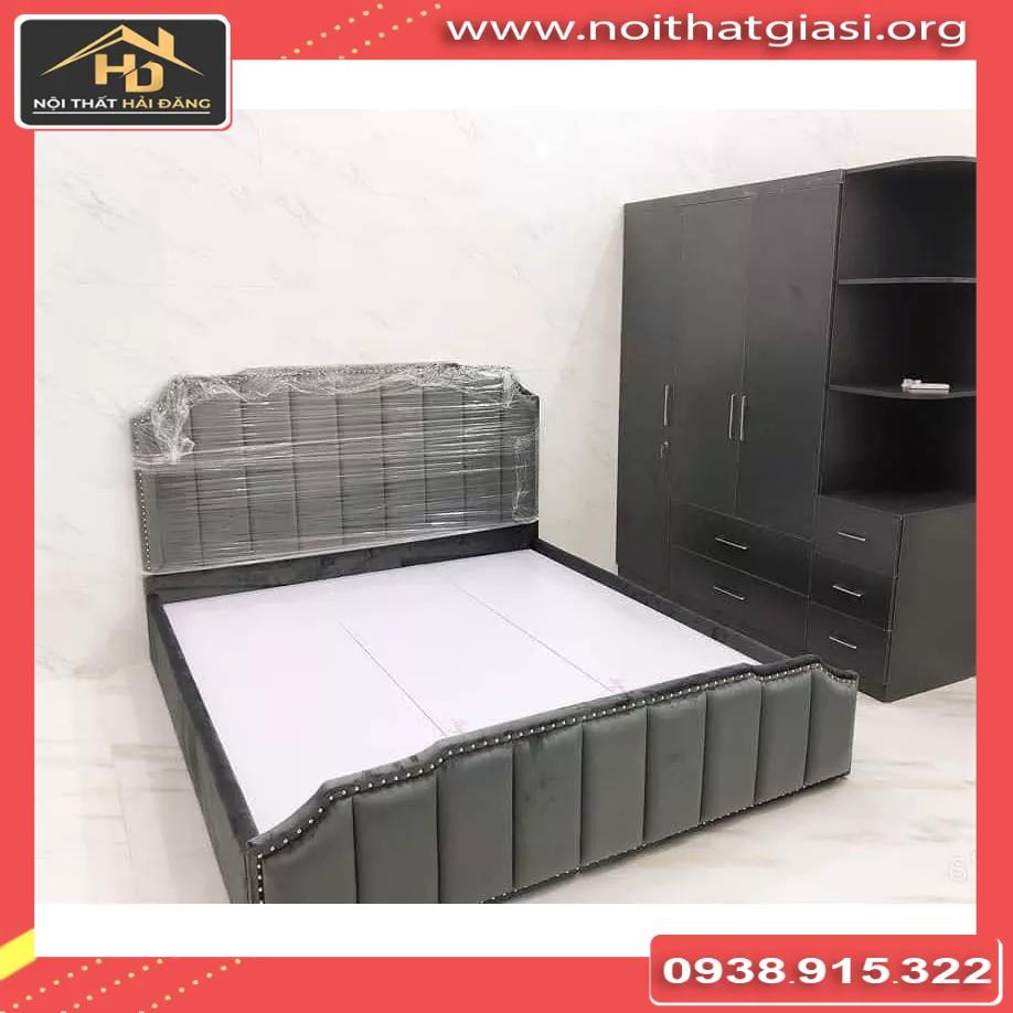 Giường ngủ tân cổ điển sang trọng