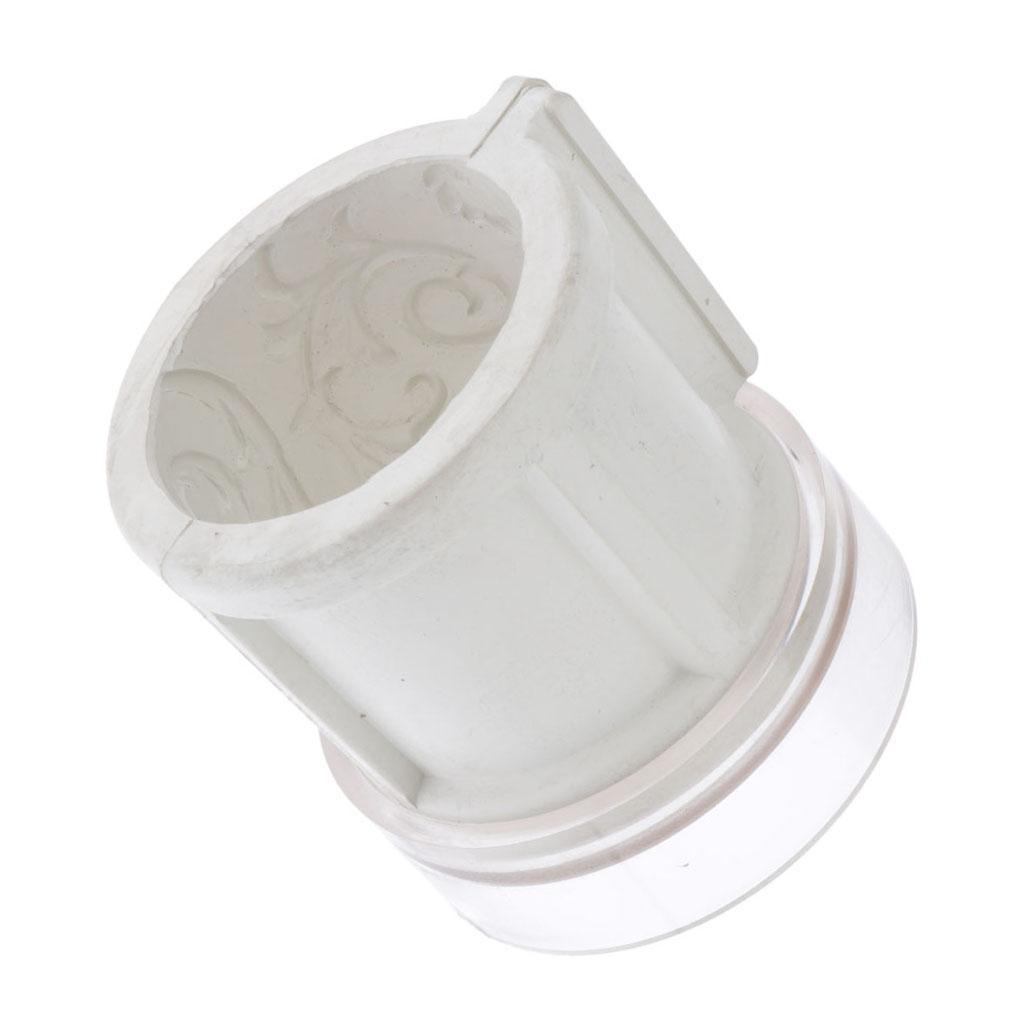 Rubber Mold Art Molds Cylinder Molds for Concrete, DIY Coaster/Flower Pot/Ashtray/Pen Candle Soap Holder