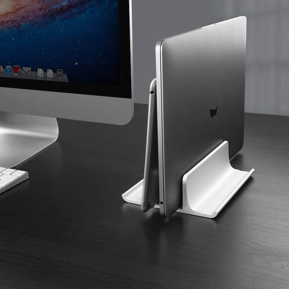 Giá đỡ giữ  dành cho 2 Macbook 1 Smartphone 3in1 Tripple Office Aluminum chất liệu hợp kim nhôm cao cấp