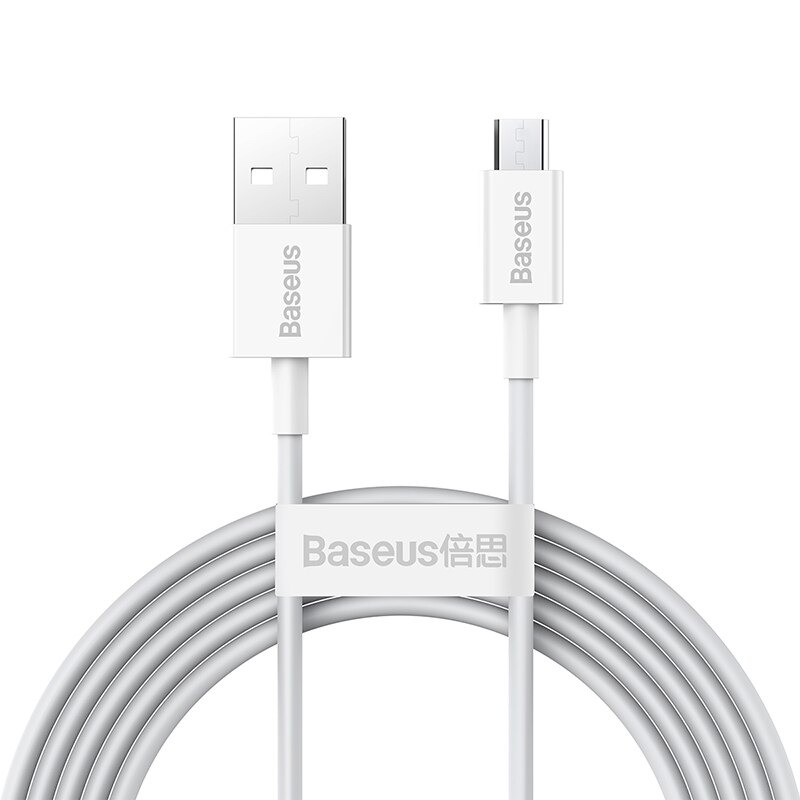 Cáp Sạc Micro USB Superior Series Fast Charging Data Cable USB to Micro ( 2A, 480Mbps) - Hàng Chính Hãng Baseus