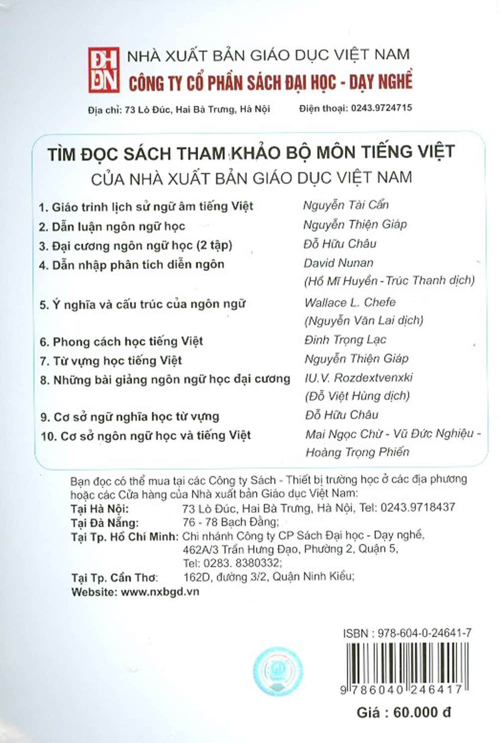 Dẫn Luận Ngôn Ngữ Học (Tái Bản Năm 2025)