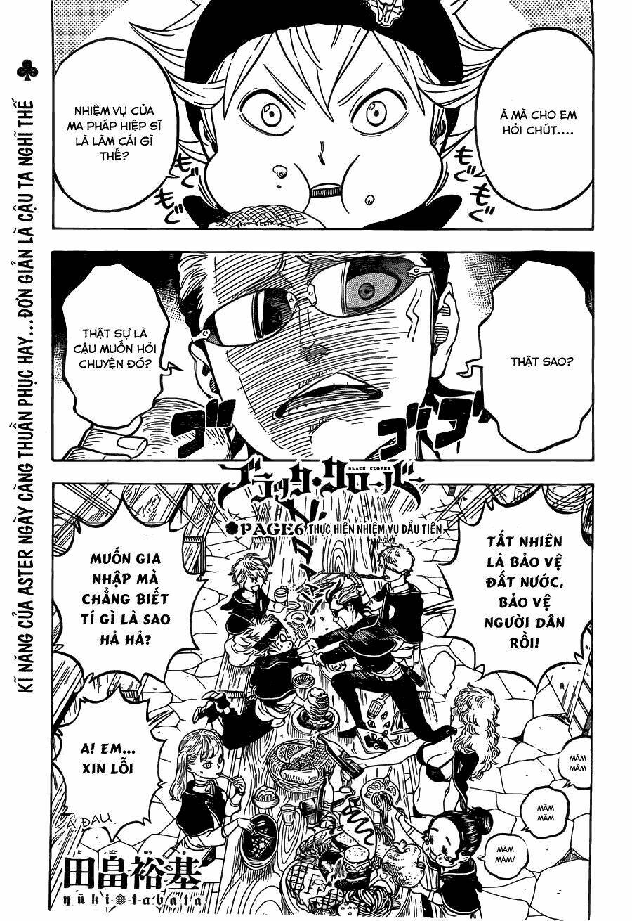 black clover - pháp sư không phép thuật chapter 6 1