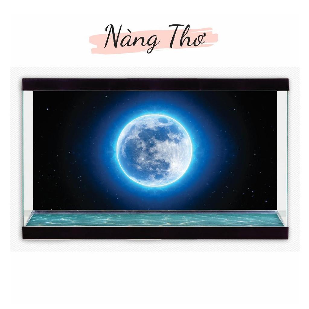 DECAL DÁN HỒ CÁ_TRANH 3D NEW MOON _ DECAL VIP