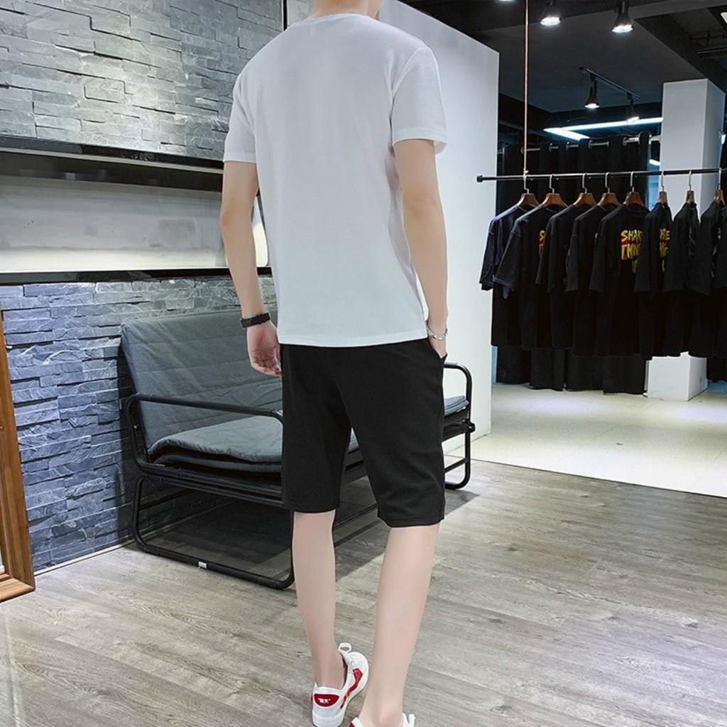 Đồ bộ nam nữ unisex mùa hè chất mè xịn co giãn 4 chiều thoáng mát (Surise
