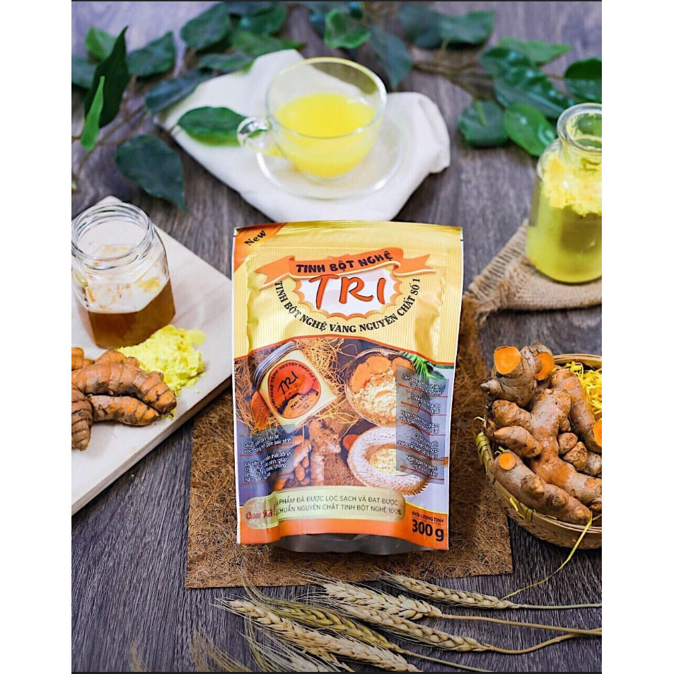 Tinh Bột Nghệ 300g - Dinh Dưỡng Thiết Yếu Cho Mẹ Sau Sinh