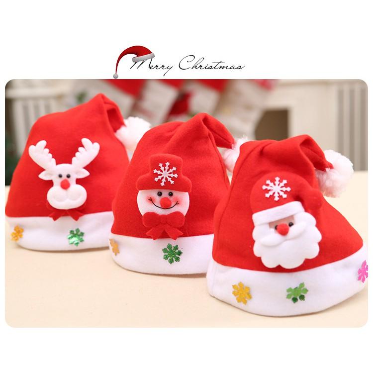 Mũ ông già Noel ngộ nghĩnh