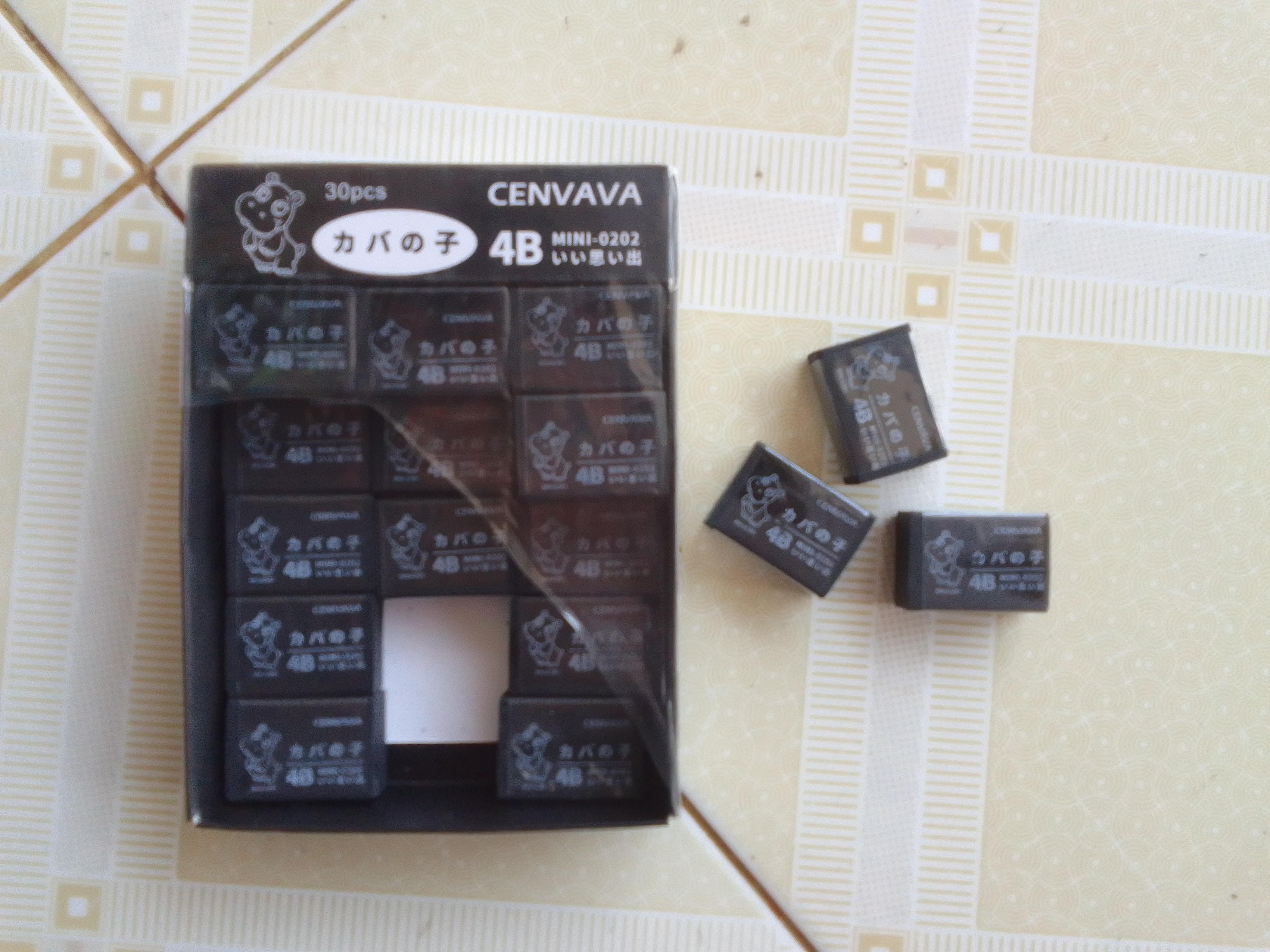 Gôm đen 4B Cenvava Mini-0202