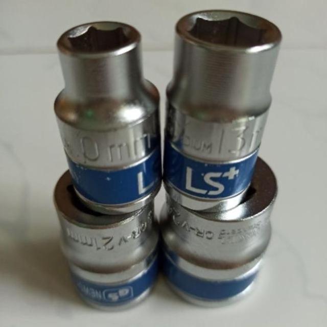 Đầu Nối Tuýp ngắn 1/2 lẻ đủ số - Đầu Khẩu 1/2 Lục Giác Đủ số - inbox để cần tư vấn, có thể mua trực tiếp