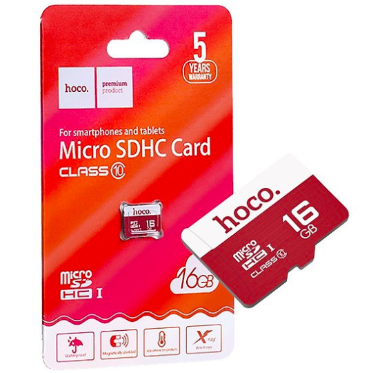 Thẻ Nhớ Micro SD 16GB HOCO - Hàng Chính Hãng