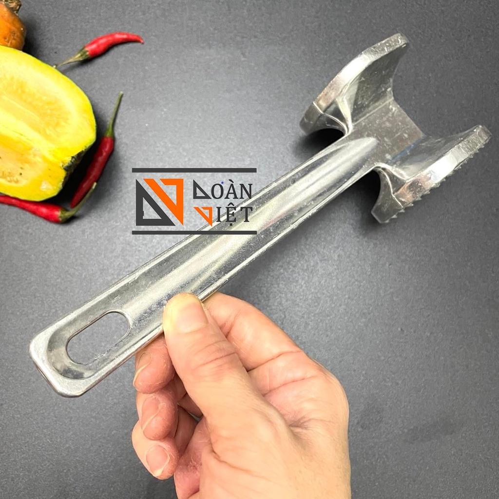BÚA đập thịt, hành, tỏi , gừng 23 cm - INOX không rỉ - ĐỒ DÙNG CHUYÊN DỤNG NHÀ BẾP