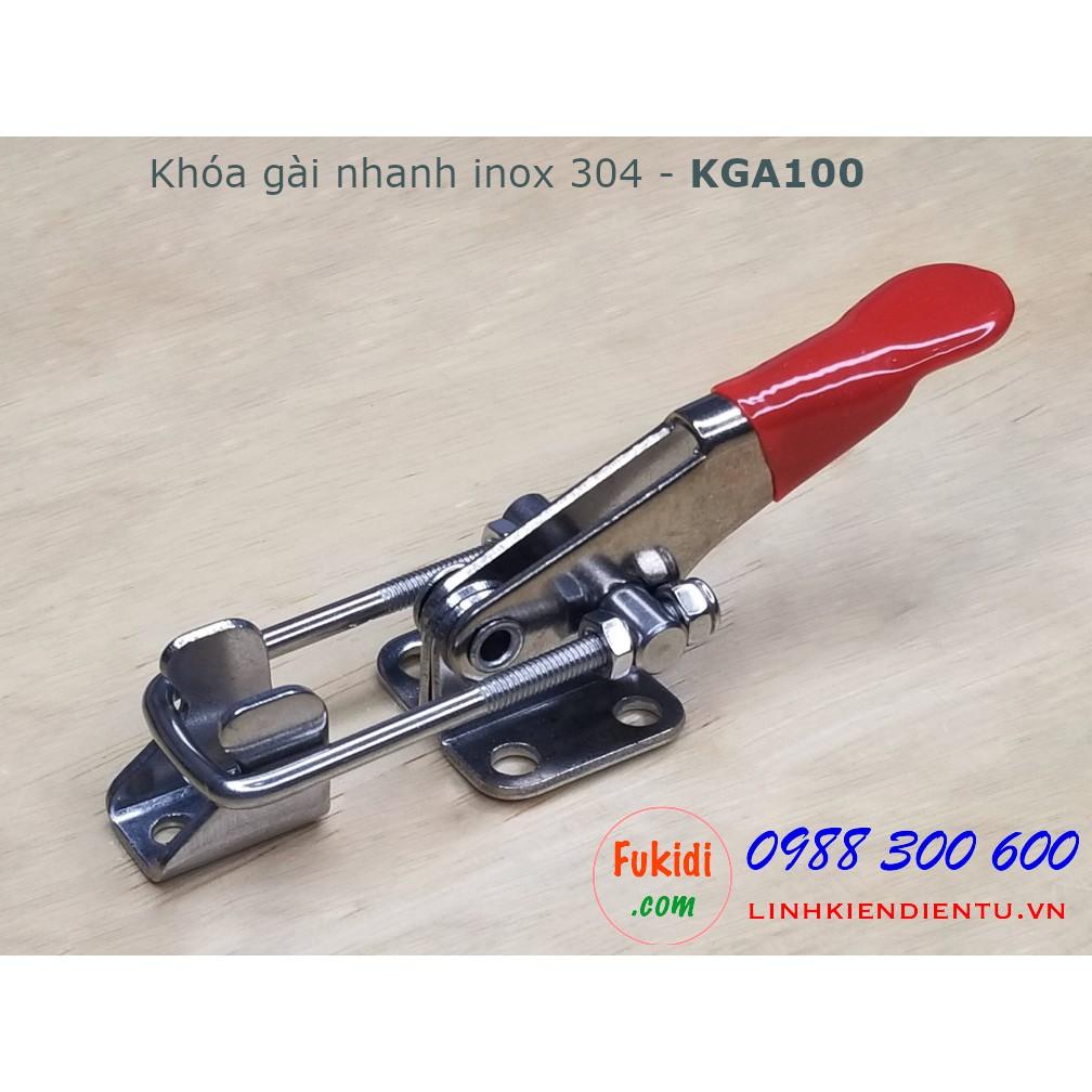 Khóa gài có thể điều chỉnh độ dài, chất liệu SU304 - KGA100