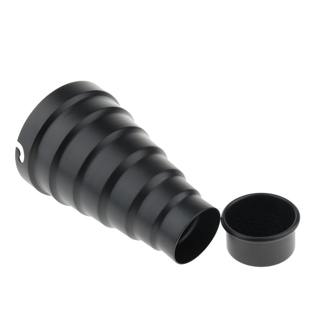 Flash Adapter Kit Accessory Conical Snoot for Elinchrom Bracket Speedlite