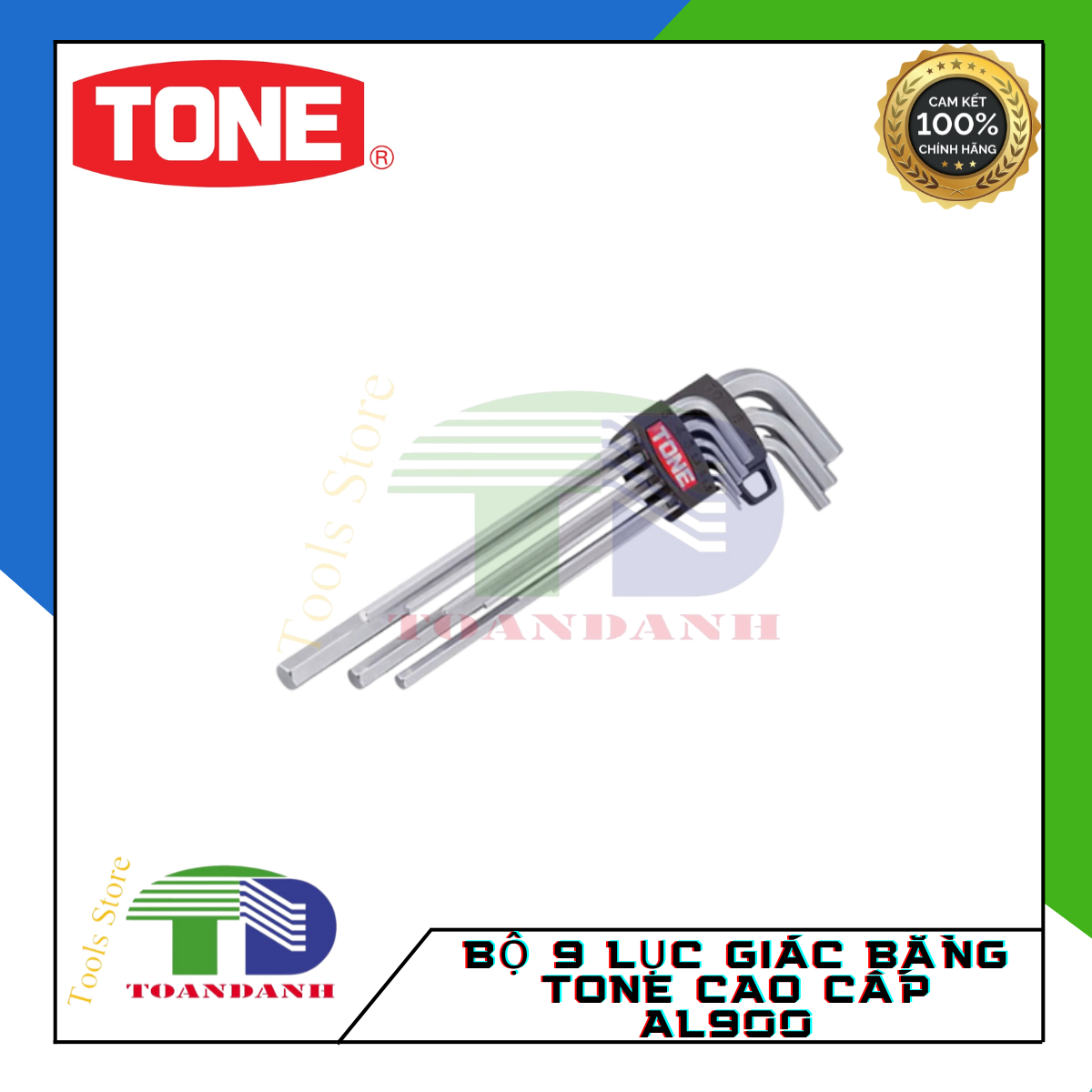 Bộ 9 lục giác bằng TONE cao cấp AL900