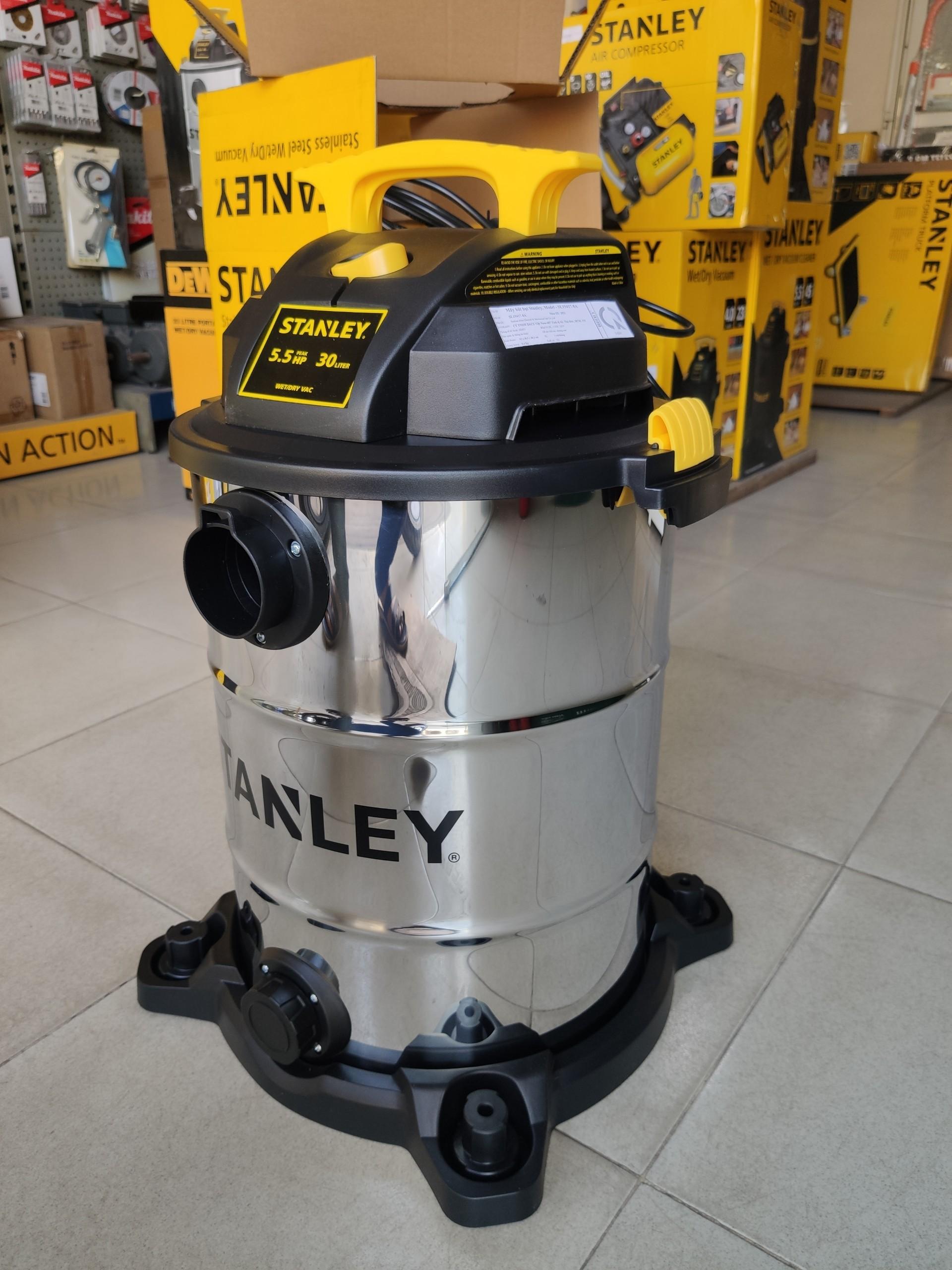 MÁY HÚT BỤI 3 CHỨC NĂNG 4000W (5.5HP) 30L STANLEY SL19417-8A - HÀNG CHÍNH HÃNG