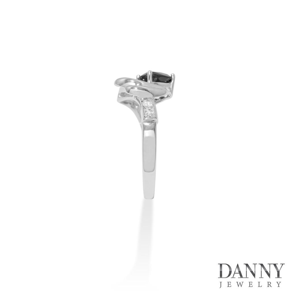 Nhẫn Nữ Danny Jewelry Bạc 925 Xi Rhodium Đính Đá Spinel & CZ N0018