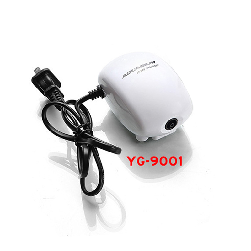Bộ đèn led tự đổi màu kèm máy bơm sủi bọt khí oxy cho bể cá cảnh, 12 bóng