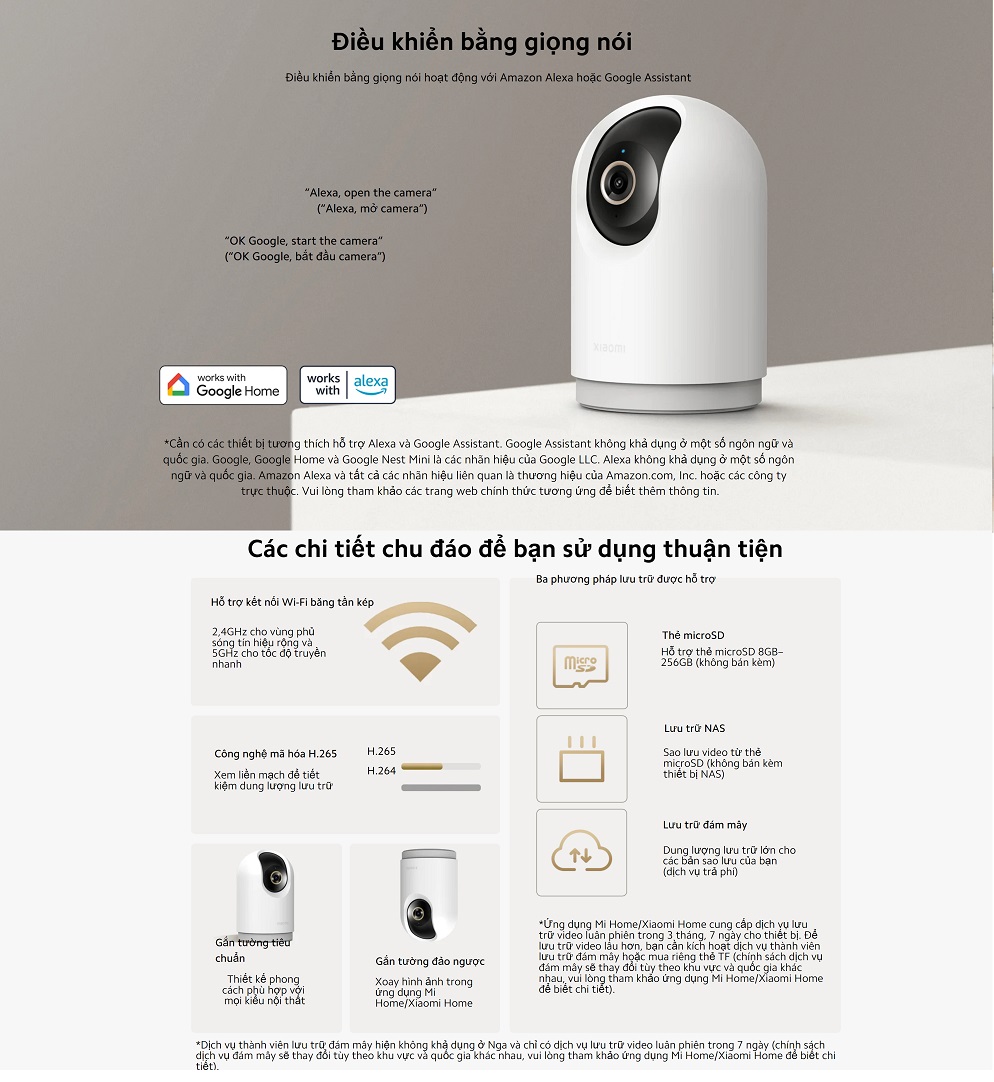 Camera Quan Sát Xiaomi Smart Camera C500 Pro – Hàng Chính Hãng