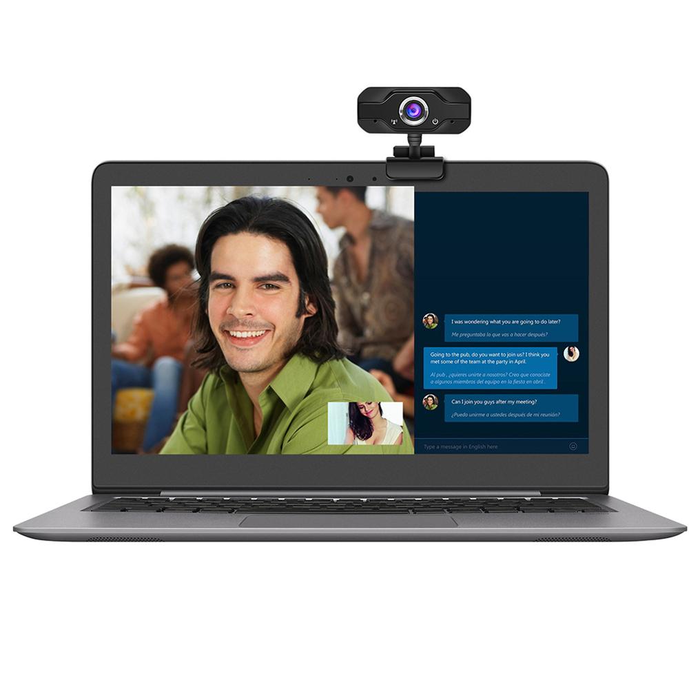 ViBAO K68 1080P High Definition Fixedfocus Webcam USB 2.0 Web Camera with Microphone