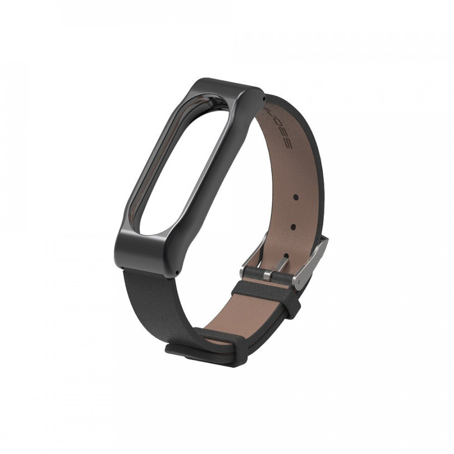 Dây Da thay thế cho xiaomi miband 3 - Hàng nhập khẩu