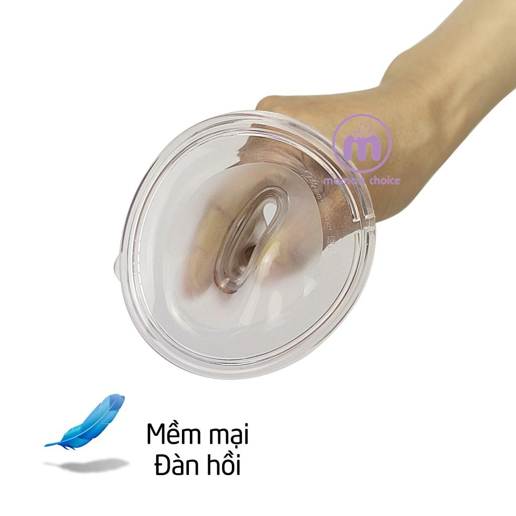 Phễu Hút Sữa Silicone Dùng Cho Máy Hút Sữa Rảnh Tay Mama’s Choice, Chất Liệu Silicone Cao Cấp và Mềm Mại