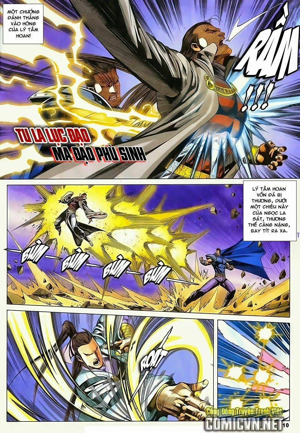 cổ long quần hiệp chapter 84 10