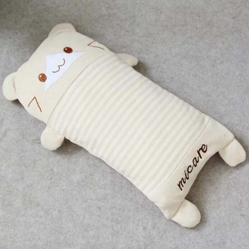 Gối chống bẹp đầu trẻ em 100% cotton hữu cơ