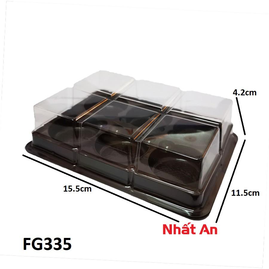 Set 10 hộp đựng 6 bánh trung thu 35g - 75g