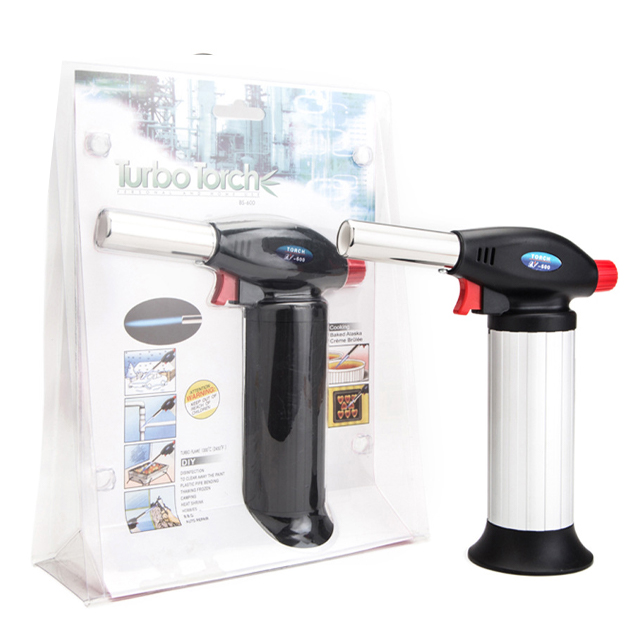 Vỏ Hột Quẹt Bật Lửa Khò đại để bàn 1 tia Gas BS-600 lửa khò cực mạnh - dùng gas cao cấp ( giao màu ngẫu nhiên )