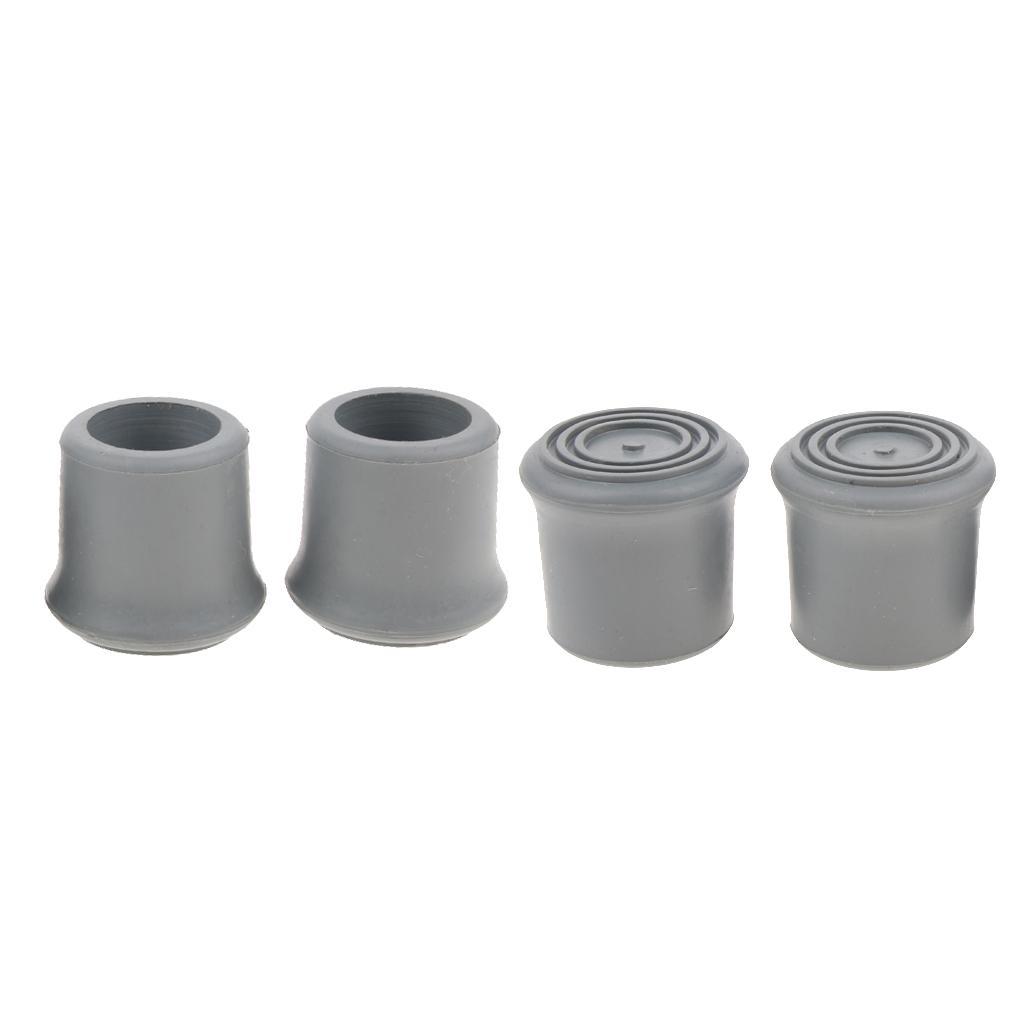 8pcs 22mm Trekking Pole Tip End Rubber Cap Hiking Ferrules