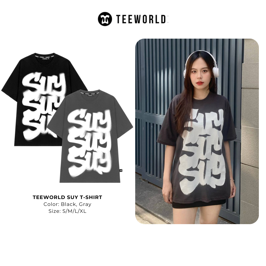 Áo Thun Local Brand Teeworld Suy T-shirt Nam Nữ Form Rộng Unisex