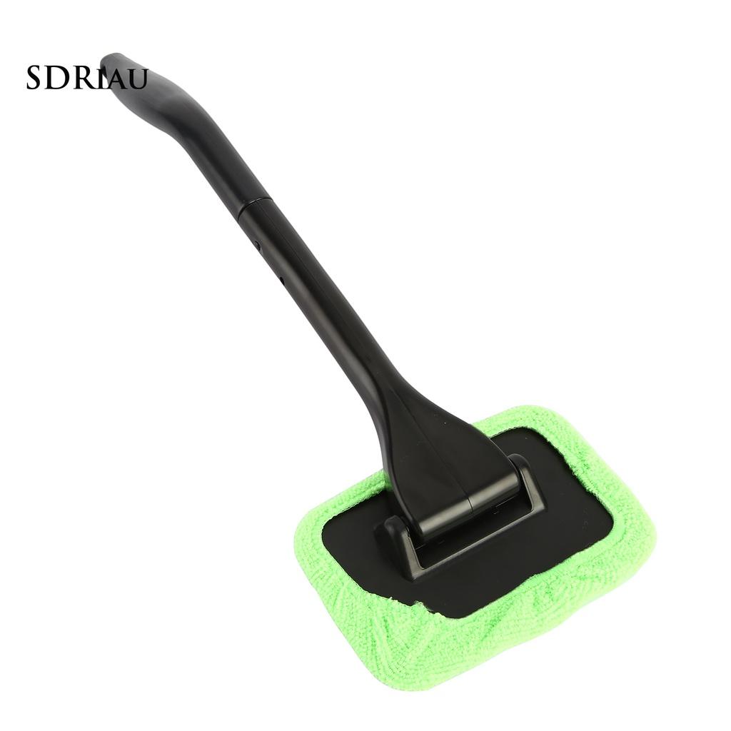 1 Bộ Bàn Chải Vệ Sinh Kính Chắn Gió Xe Hơi Tay Cầm Dài Bằng Abs Mềm Chống Mòn
