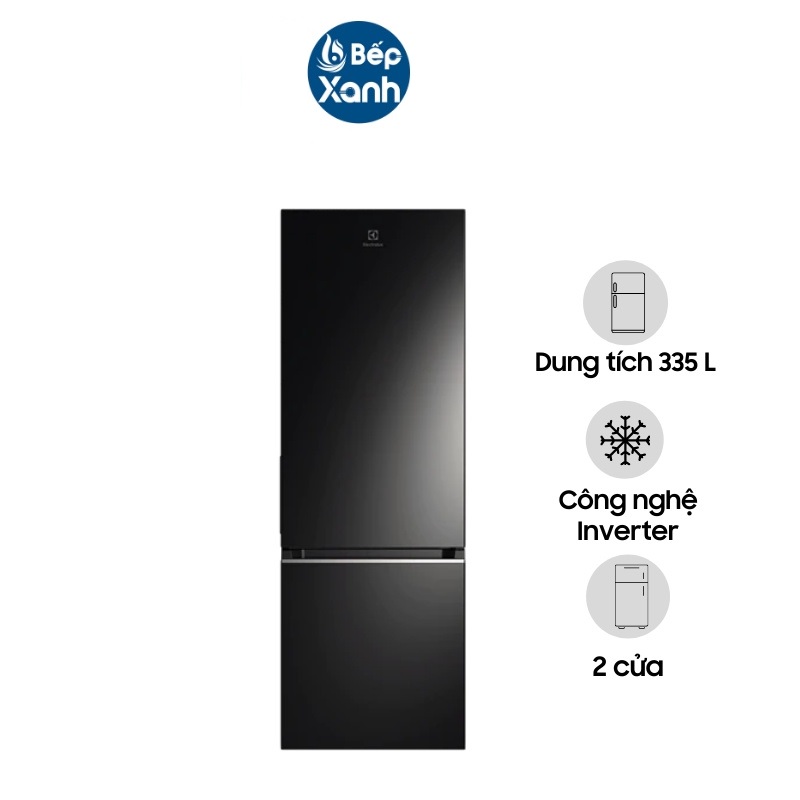 Tủ lạnh Inverter Electrolux EBB3702K-H - Dung Tích 335 Lít - Hàng Chính Hãng - Chỉ Giao HCM