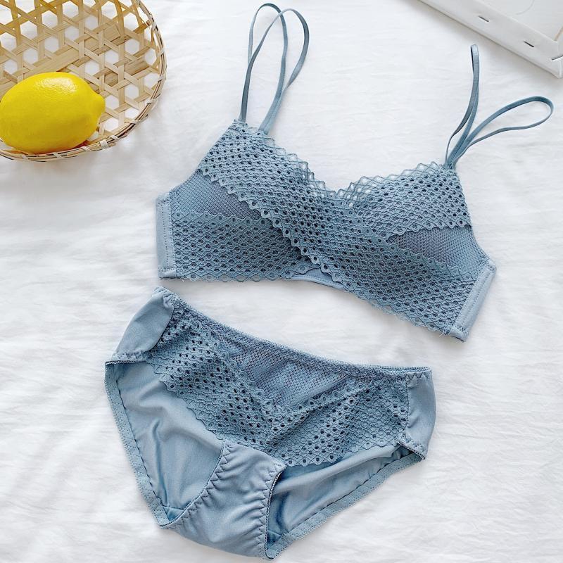 SIÊU PHẨM - Bộ đồ lót , Áo Lót, Áo Ngực Phối Ren Đệm Mỏng Nâng Ngực Không Gọng Sweet Girl- Set đồ lót phối ren 994