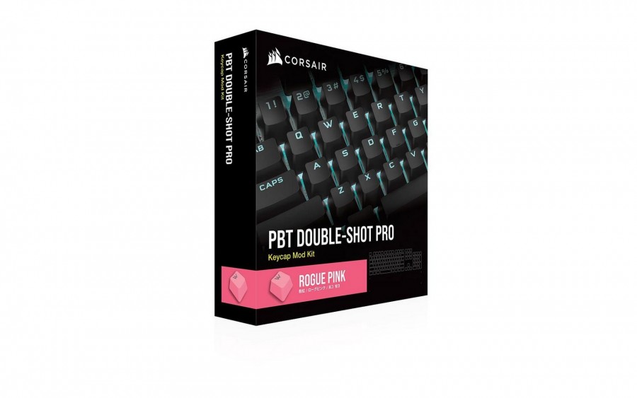 Bộ nút thay thế Corsair Keycap PBT Double-Shot PRO TBD Pink - NEW- HÀNG CHÍNH HÃNG