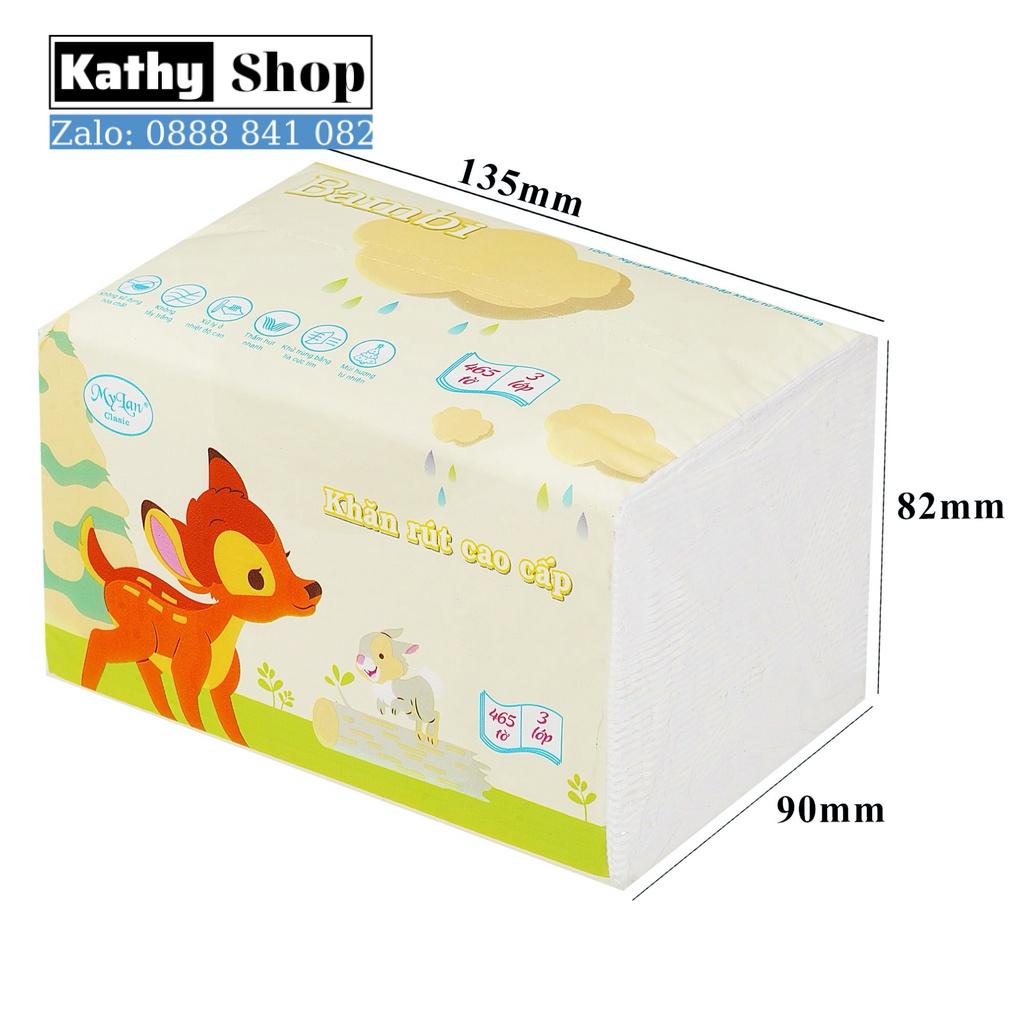 GIẤY RÚT CON NAI MYLAN 3 LỚP MYLAN SIÊU DAI, MỀM MỊN, KHÔNG TAN KHI GẶP NƯỚC