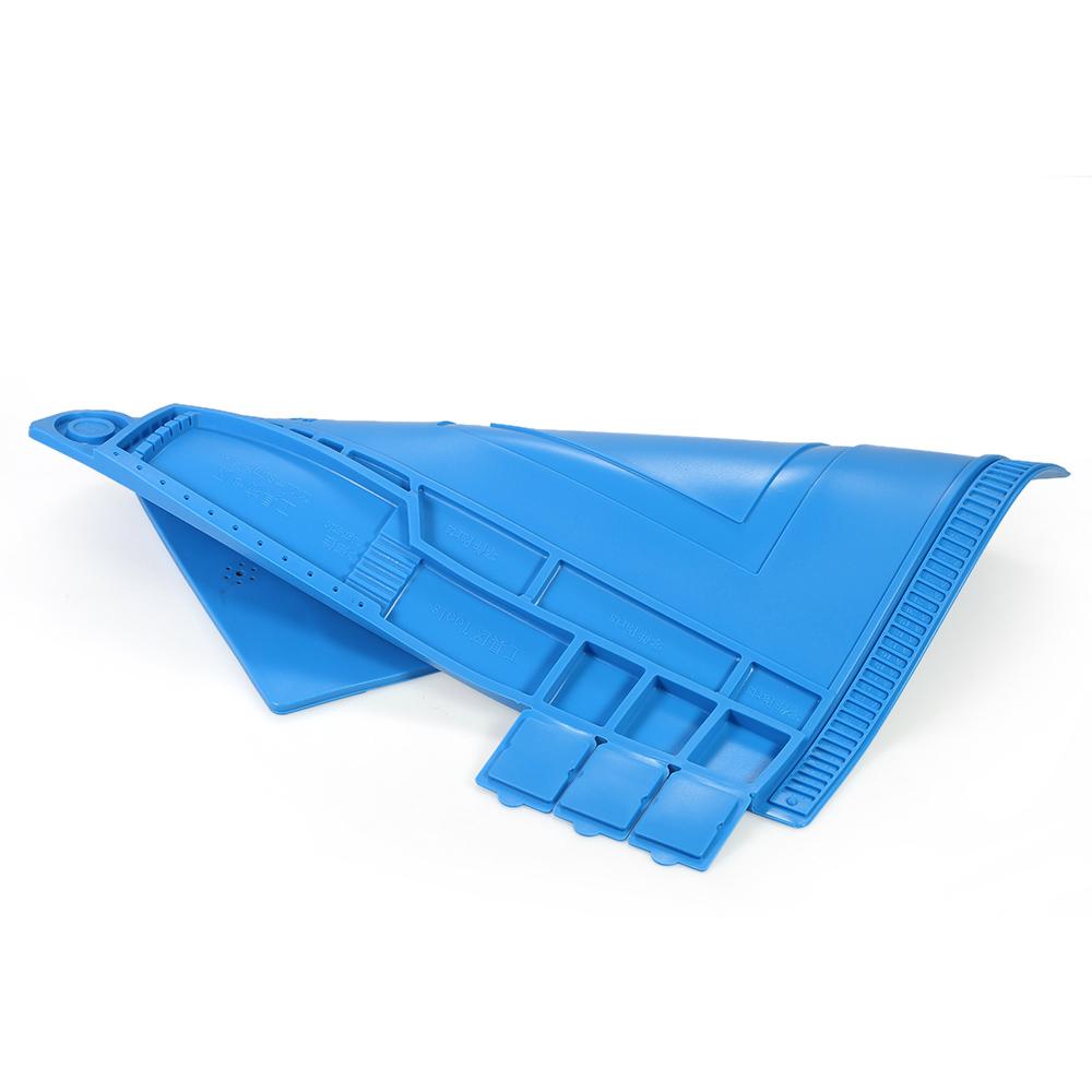 S-160 Magnetic Heat-resistant Soldering Mat Silicone Soldering Station Insulation Pad Repairing Tools Maintenance