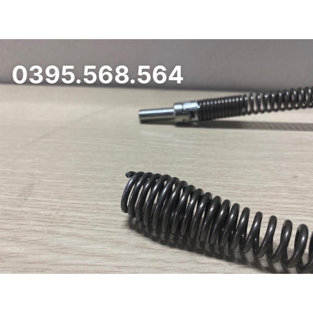 Dây thông tắc cống 2,5 + kết nối máy khoan