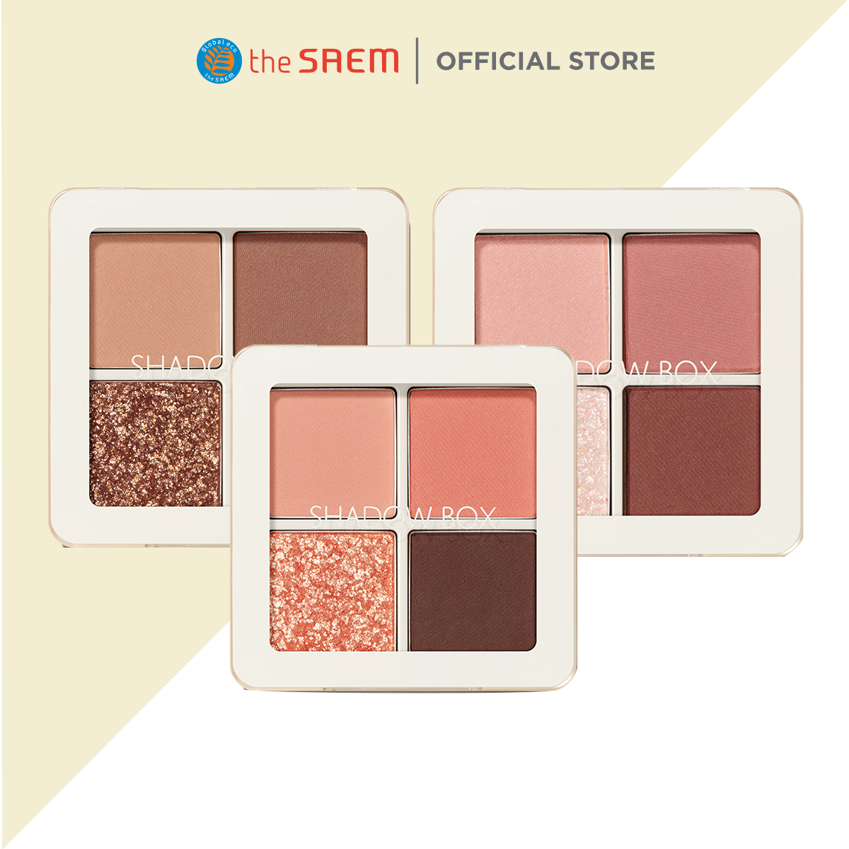 Bảng Phấn Mắt 4 Ô the SAEM Saemmul Shadow Box 3.6g